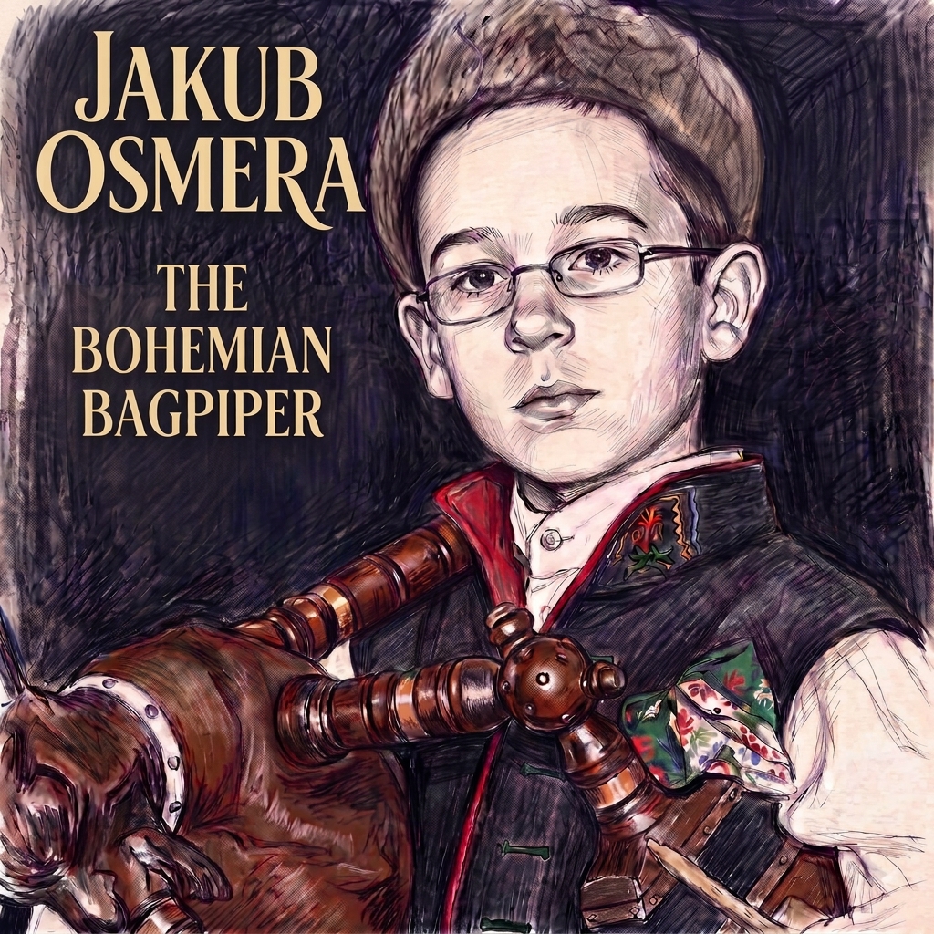 The Bohemian Bagpiper — EP cover, Jakub Osmera